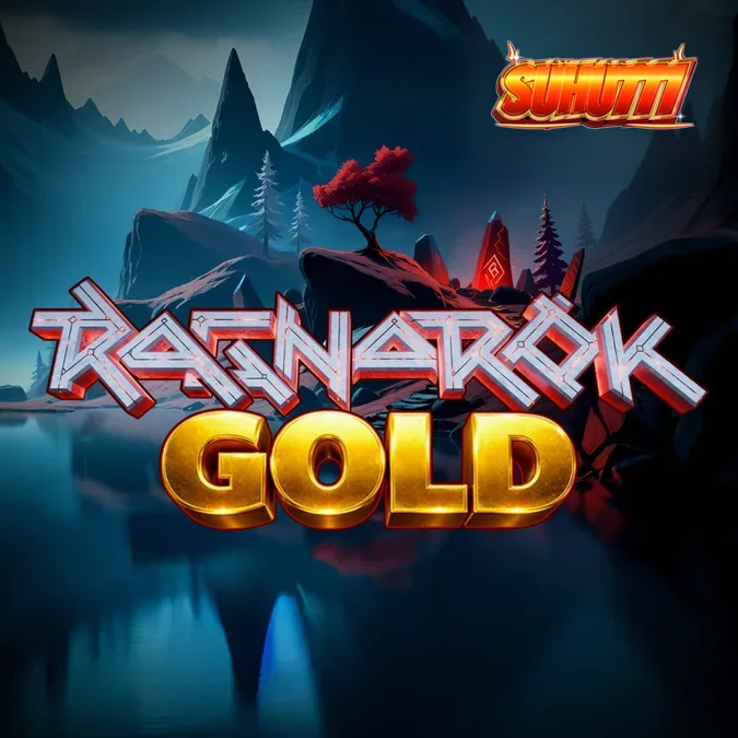 Tampilan visual slot Ragnarok Gold dengan tema kiamat Nordik